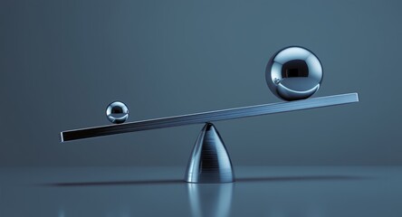 Unbalanced Scale Achieving Equilibrium in Business and Life