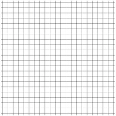 Seamless grid background. Symmetrical square graph paper texture for projects. Lined sheet for notebook or technical drawing. Checkered geometric pattern mockup template in eps 10.