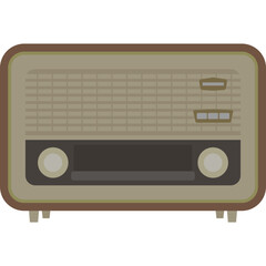 Vintage Radio Vector