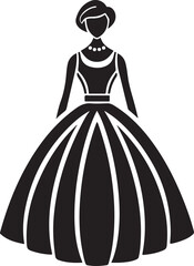 Stylized Canine Silhouette and Paw Print Icon