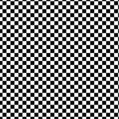 Fototapeta premium Black and white checker pattern vector illustration. Abstract checkered chessboard or checkerboard for game, grid with geometric square shape, race or rally flag and mosaic floor tile in eps 10.