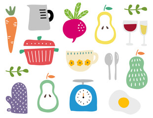 キッチン素材イラスト