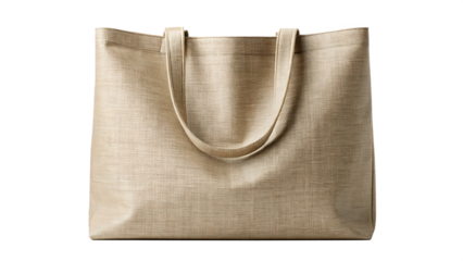 A reusable shopping tote with fabric wrinkles