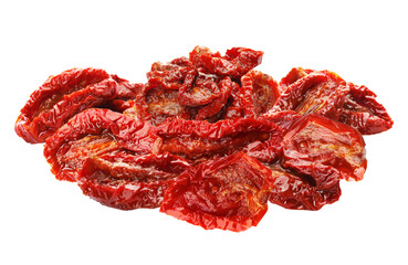 sun-dried tomatoes on transparent background