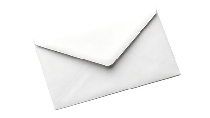 A white envelope with handwritten address
