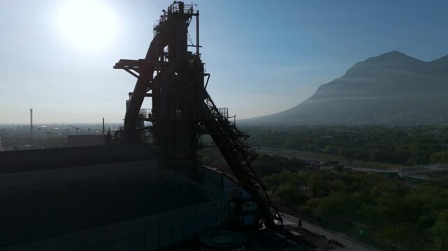 Industrial Heritage of Monterrey: Fundidora Park&rsquo;s Historic Steel Mill Structures.