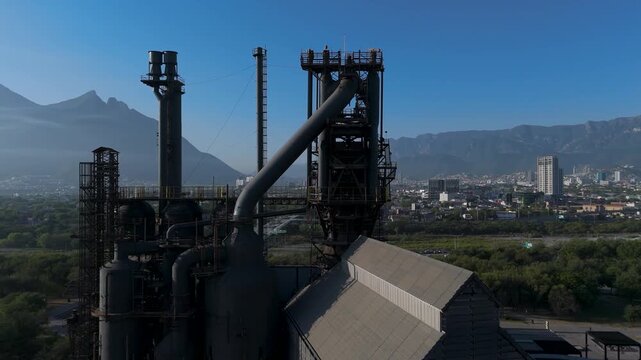 Industrial Heritage of Monterrey: Fundidora Park&rsquo;s Historic Steel Mill Structures.
