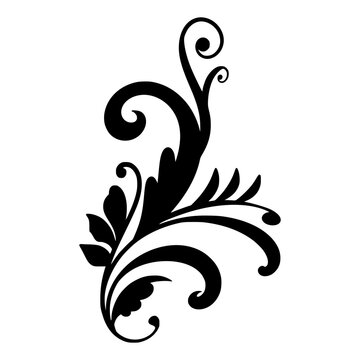 Batik Ornamental Element Decoration Layout