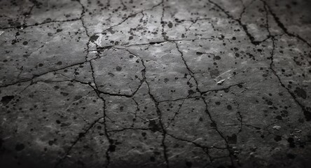 Obraz premium Cracked Dark Texture Grunge Background for Design Projects
