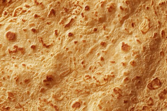 Tortilla Texture. Food Background with Simple Unleavened Bread Texture