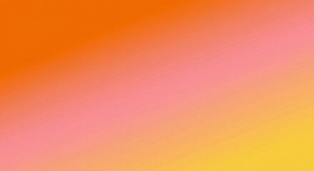 Obraz premium Vibrant Orange to Yellow Gradient with Pink Hue Transition background