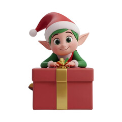 santa claus with gifts