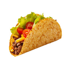 Tortilla wrap with chicken and vegetables