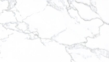 Obraz premium Elegant White Marble Texture with Subtle Grey Veins and Natural Patterns