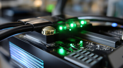 Driveslot LED Indicator Turning Green When System Activates