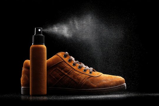 Shoe Spray for Men's Suede Shoe Care and Protection. Protect, Shine, and Polish Your Shoes