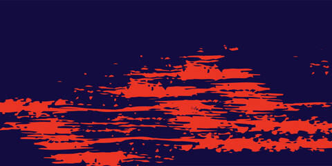 Abstract speed lines style orange color halftone banner design template. vector pattern design eps10