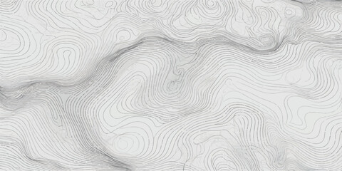 Clean halftone contour abstract topographic map vector