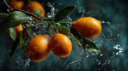 Suspended Kumquat Cluster