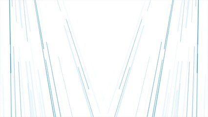 Futuristic abstract minimal background with blue lines