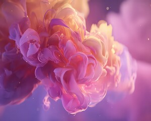 Abstract Liquid Colors Motion Art