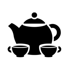 Mid-Autumn Tea Sharing Icon