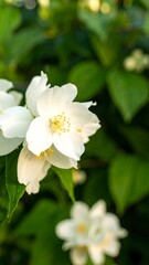 Close-up of white flowers