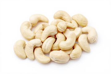 cashew nut isolated on white