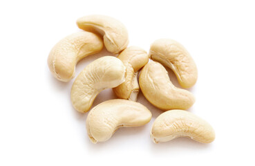 cashew nut isolated on white