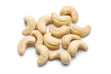 cashew nut isolated on white