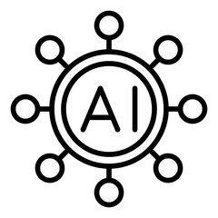 Artificial Intelligence Icon