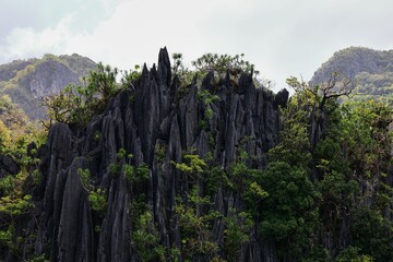 Fototapeta premium Limestone Cliffs in Palawan
