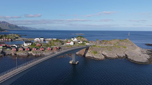 Fishing village at Hamnoy near Reine in the lofoten islands, Norway