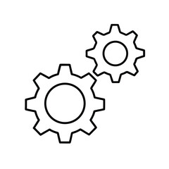 vector gear icon