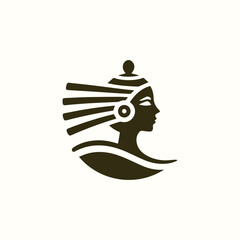Egypt lady logo