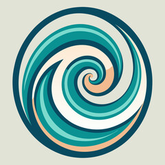 abstract swirl background