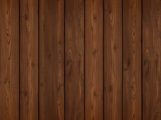 Fototapeta premium Dark Warm Wood Paneling - Smooth Surface