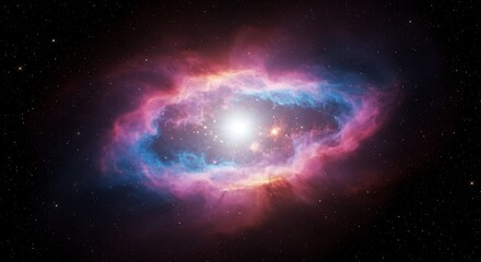 Obraz premium space galaxy background