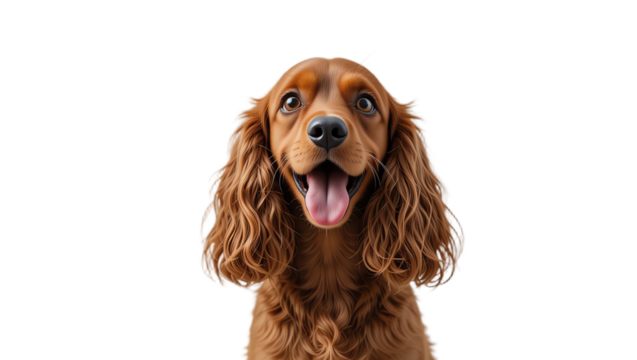 Adorable brown puppy with expressive face joyful expression and playful demeanor captured in a professional pet portrait emphasizing natural fur bright eyes and friendly