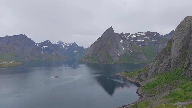 Fishing village at Hamnoy near Reine in the lofoten islands, Norway
