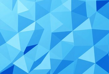 Abstract blue and white triangle pattern banner, geometric design, modern background,  geometric background,  background