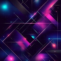 Speeding motion lights in futuristic skyline view high resolution picture