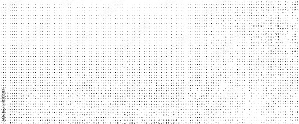 Wall mural vector black and white halftone pattern with dots design background