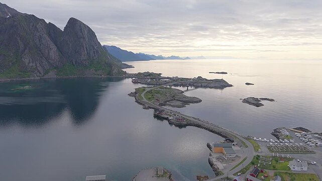 Fishing village at Hamnoy near Reine in the lofoten islands, Norway