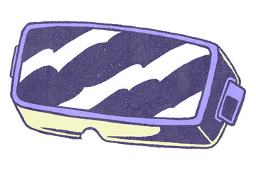 Png virtual reality technology illustration, transparent background