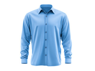 Business or formal blue shirt