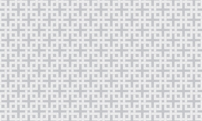 ラフでモダンなグレーの線でできた角繋ぎのパターン