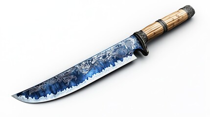Exquisite dragon engraved hunting knife showcasing craftsmanship and detailed design perfectly