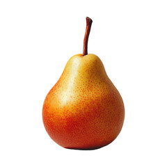 pear isolated on white