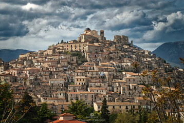 Fototapeta premium Il borgo di Morano Calabro